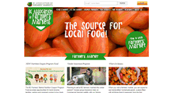 Desktop Screenshot of bcfarmersmarket.org